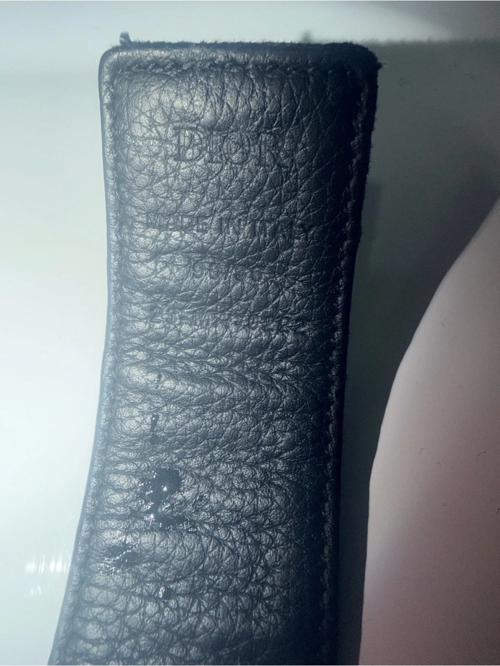 Dior men’s belt